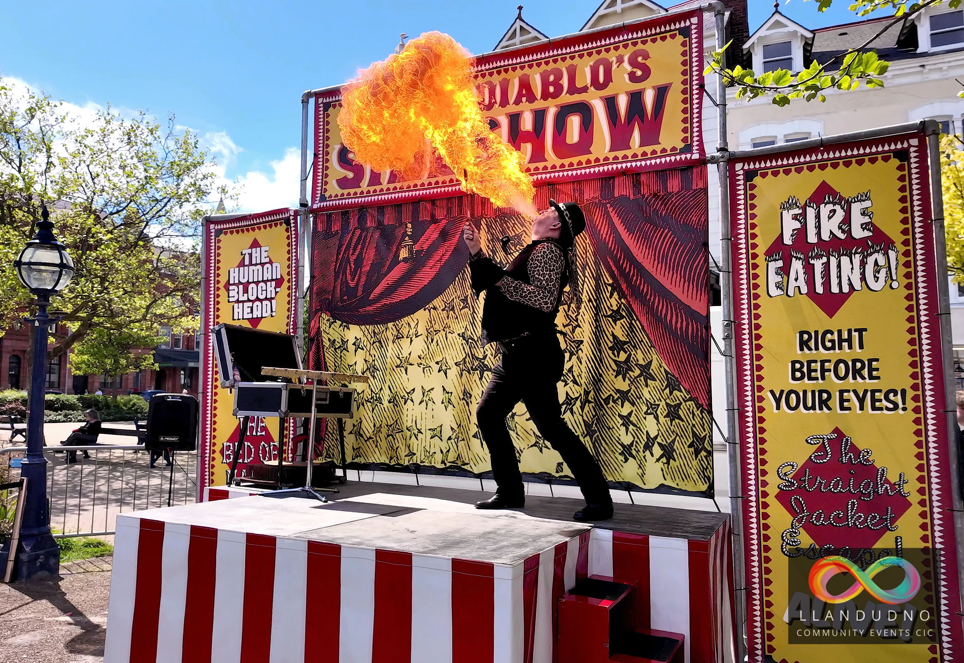 Doctor diablo breathing fire