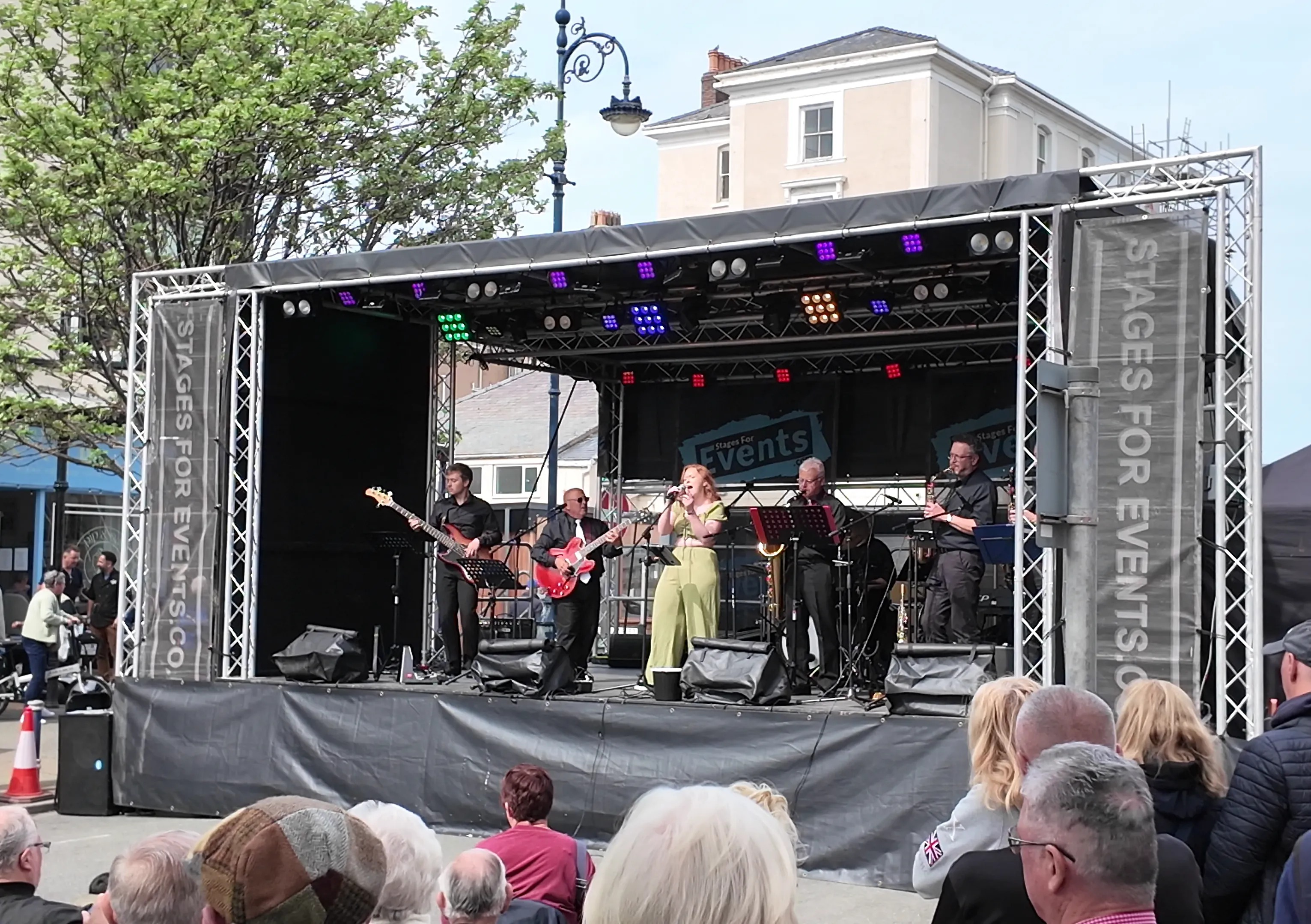 The Group Quay Notes on stage