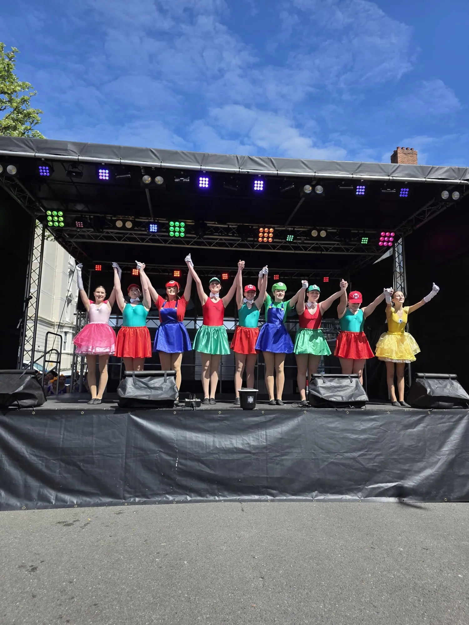Linzi Grace School of Dance on stage